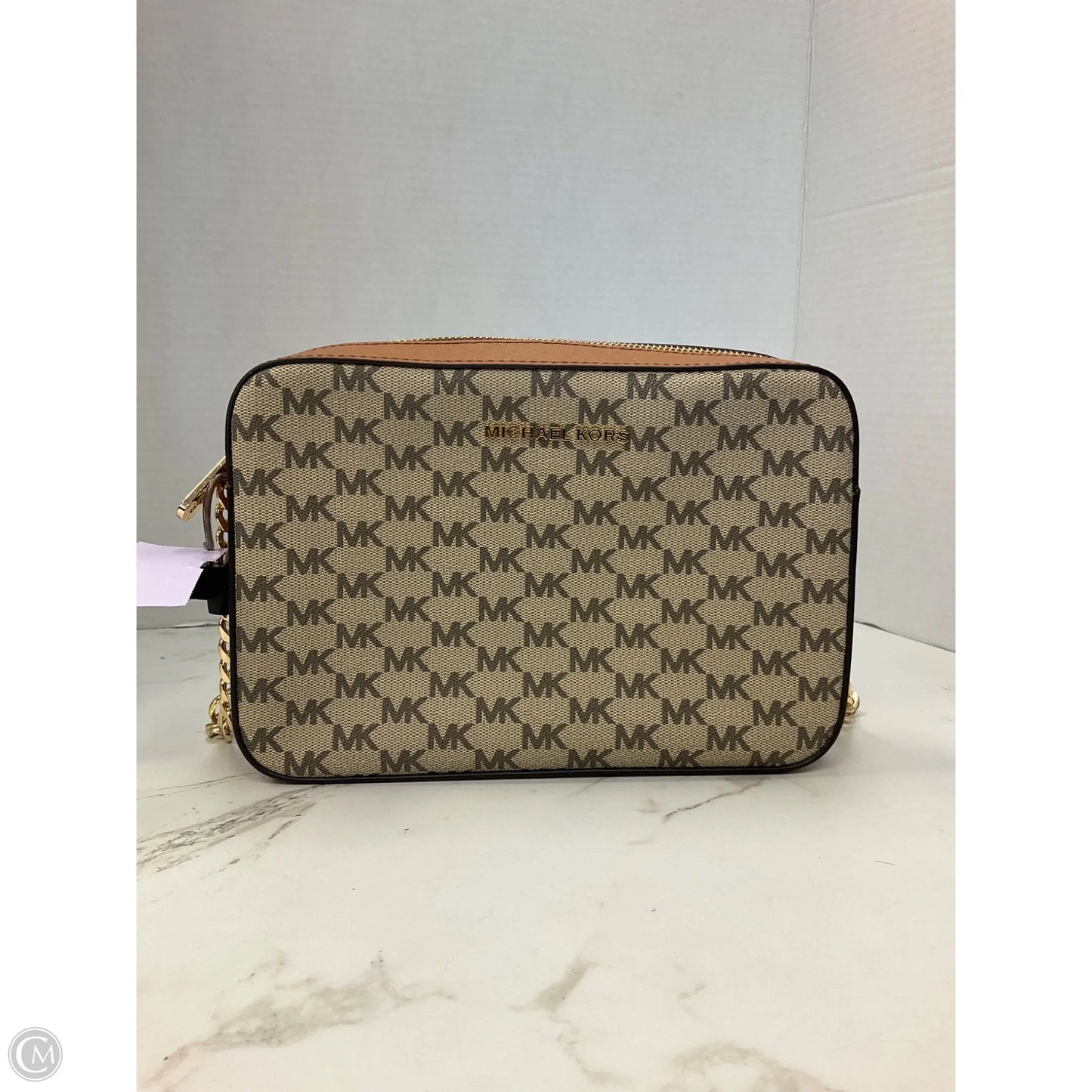 Crossbody Designer By Michael Kors, Size: Large