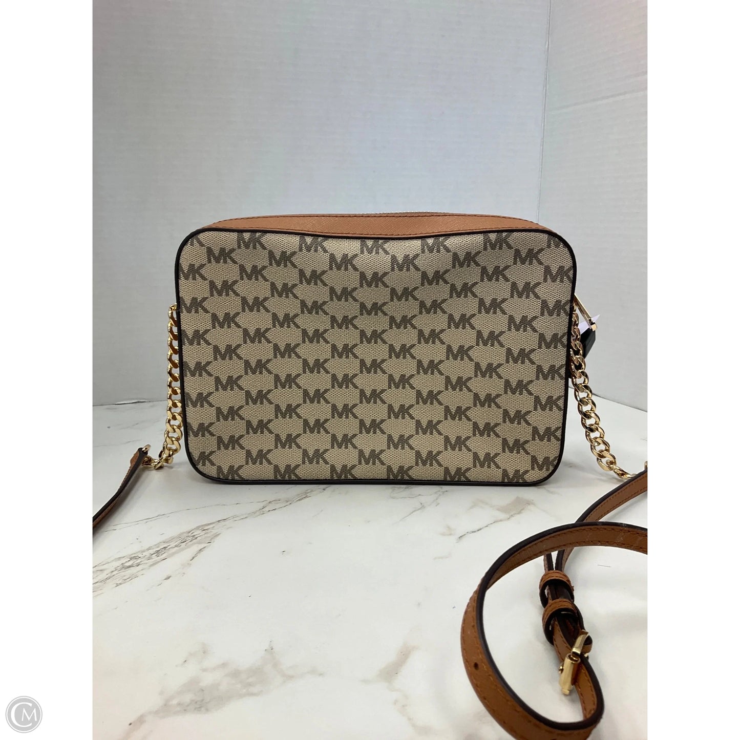 Crossbody Designer By Michael Kors, Size: Large