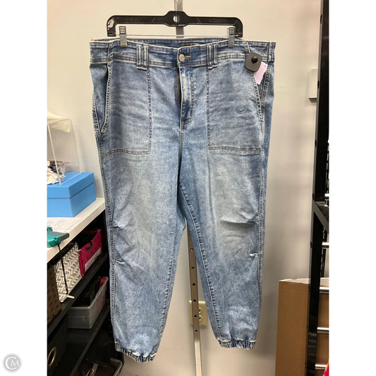Jeans Skinny By Torrid In Blue Denim, Size: 18