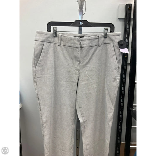 Pants Dress By Talbots In Grey & White, Size: 14
