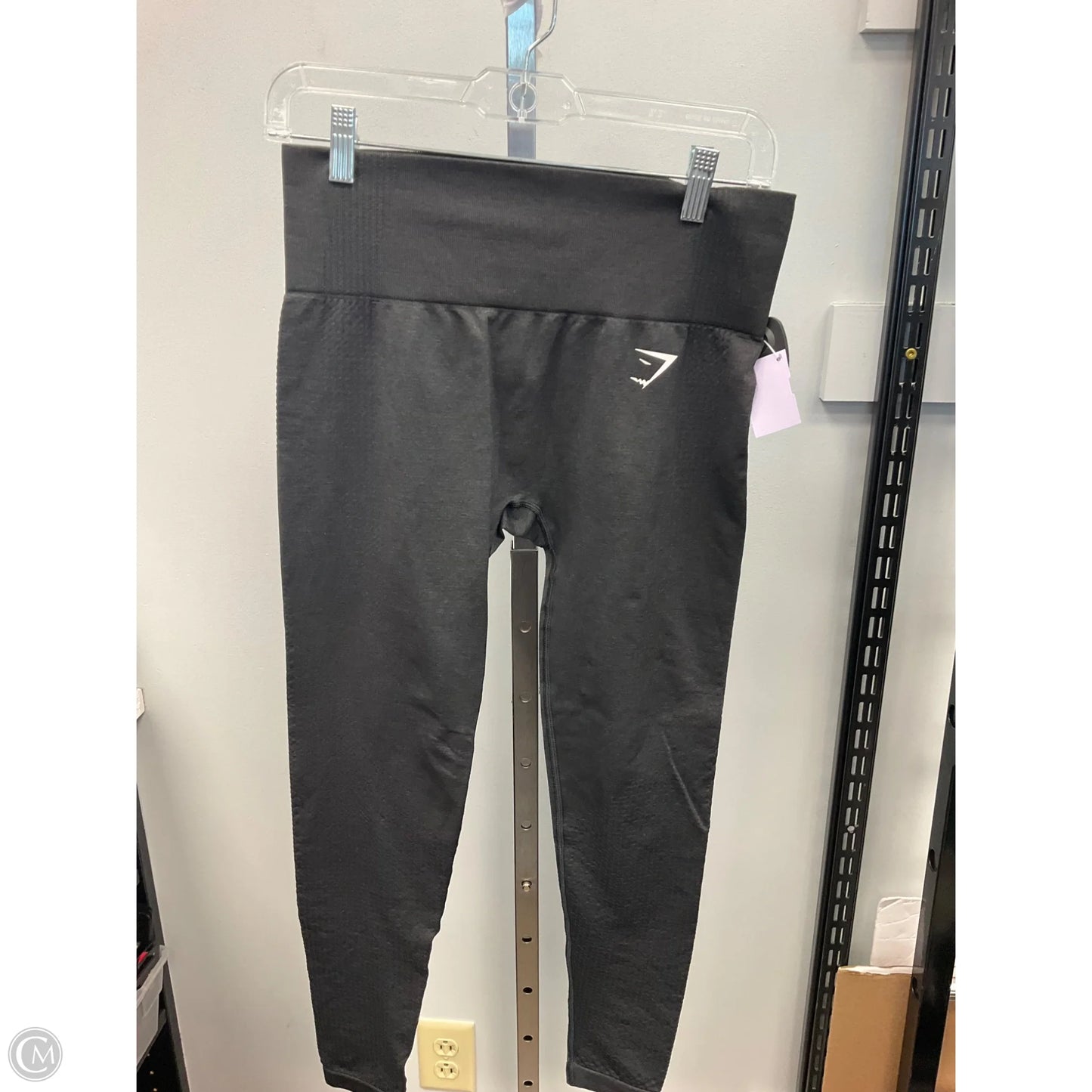 Athletic Leggings By Gym Shark In Black, Size: M