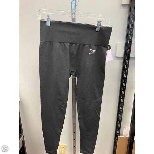 Athletic Leggings By Gym Shark In Black, Size: M