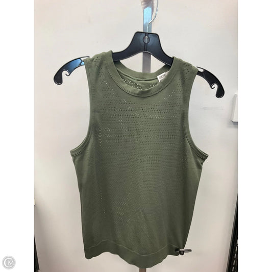 Athletic Tank Top By Lululemon In Green, Size: M