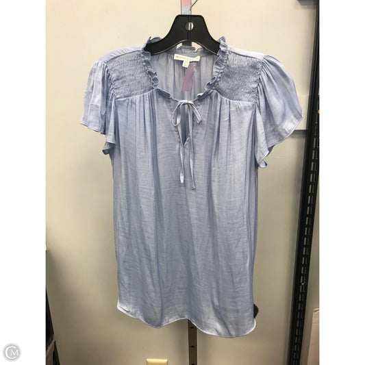 Top Short Sleeve By Maison Damelie In Blue, Size: S