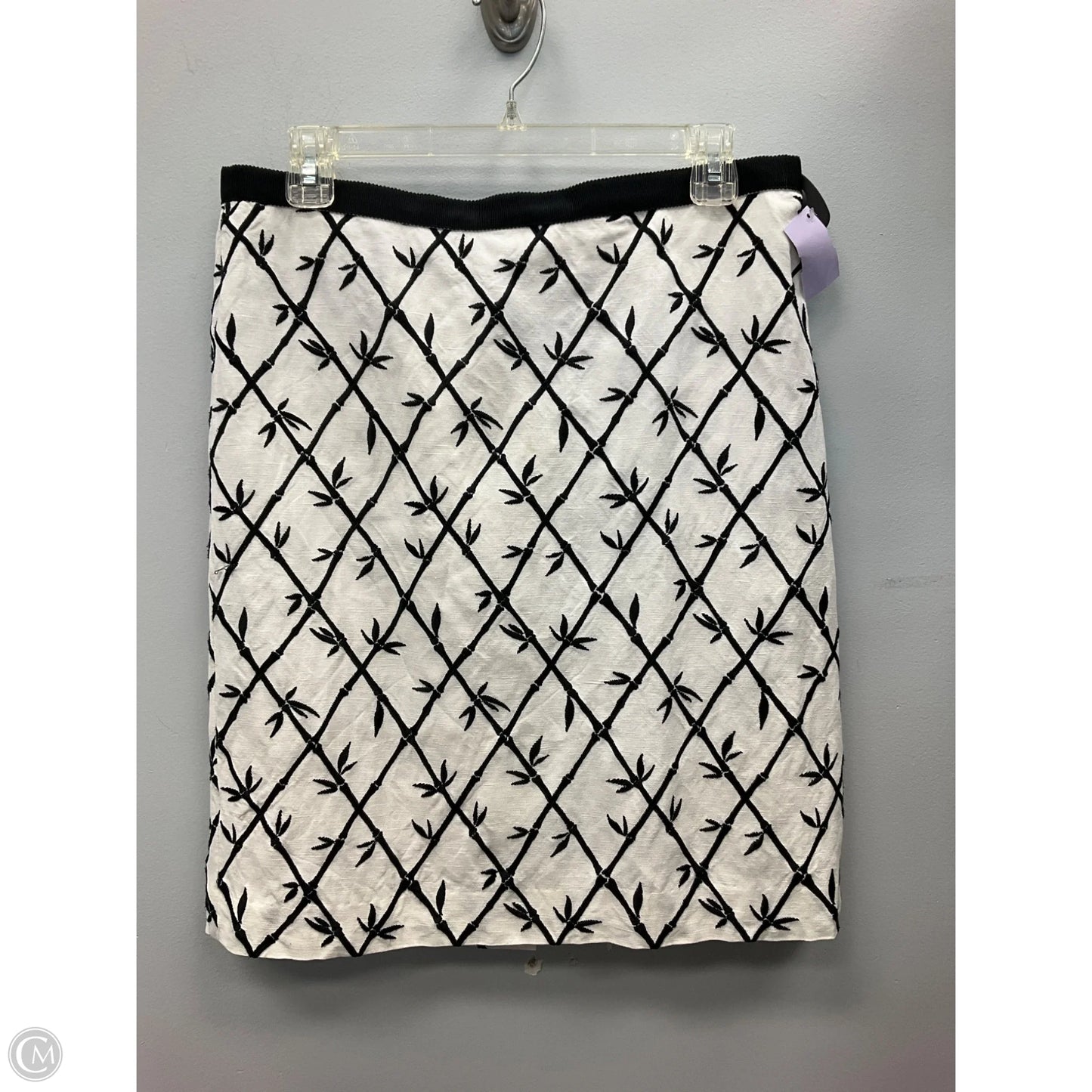 Skirt Mini & Short By Talbots In Black & White, Size: 10p