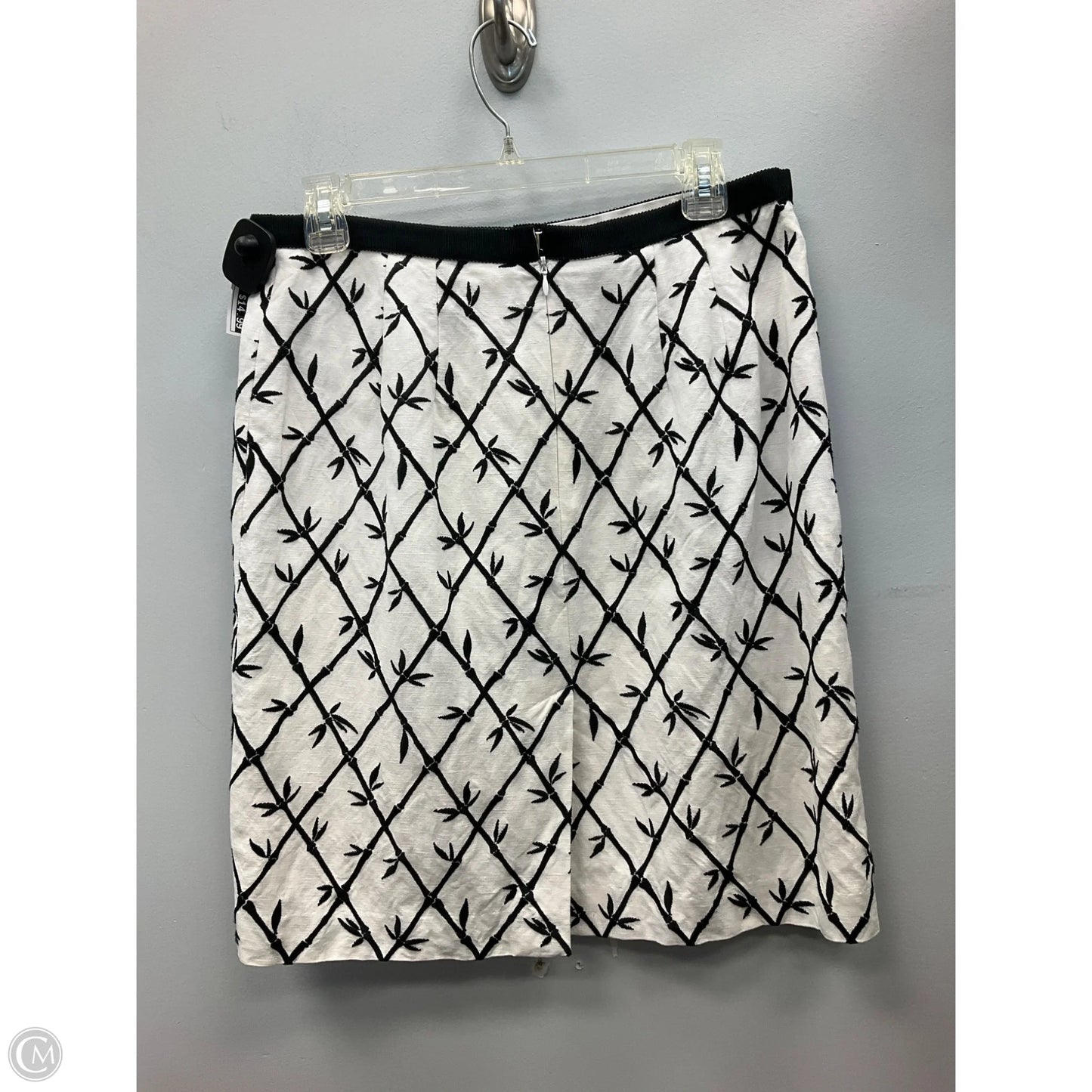 Skirt Mini & Short By Talbots In Black & White, Size: 10p