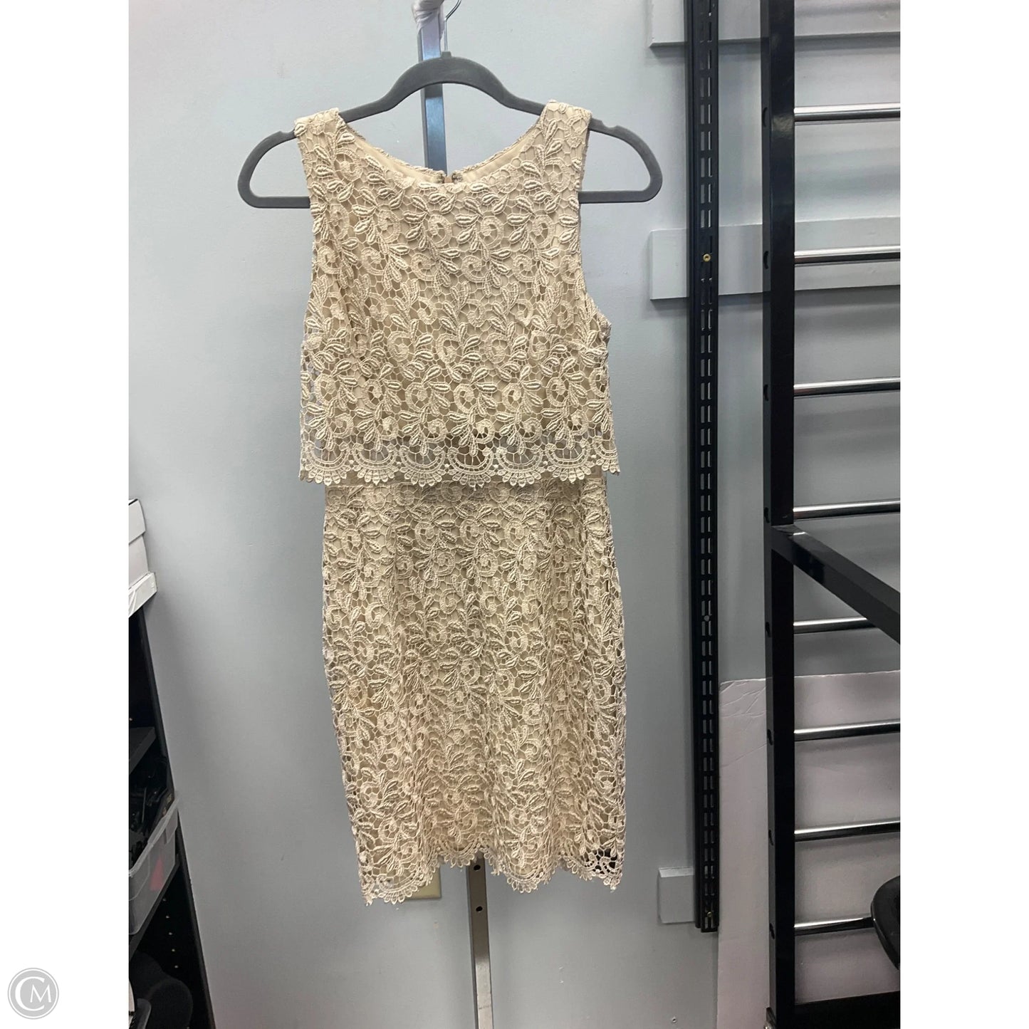 Dress Party Short By Cache In Gold, Size: 4
