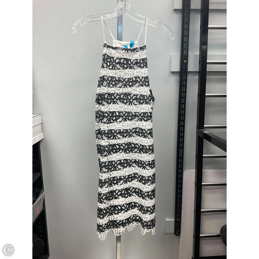 Dress Casual Short By Francesca's In Black & White, Size: L