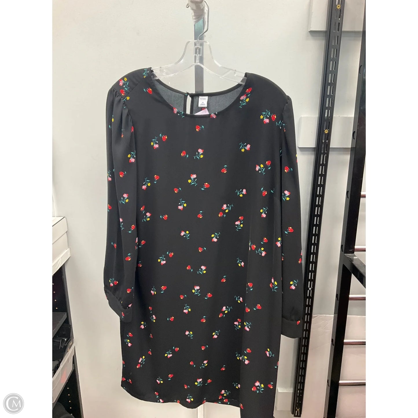 Dress Casual Short By Old Navy In Floral Print, Size: Xl