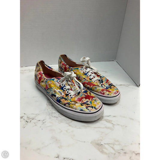 Shoes Sneakers By Vans In Multi-colored, Size: 9