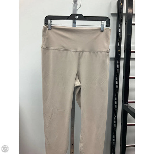 Athletic Leggings By Yogalicious In Tan, Size: Xxl