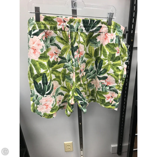 Shorts By Tommy Bahama In Tropical Print, Size: Xl