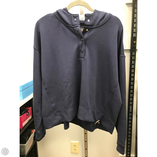 Sweatshirt Hoodie By Vineyard Vines In Navy, Size: L