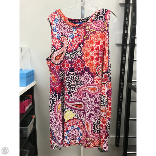 Dress Casual Short By Apt 9 In Multi-colored, Size: Xxl