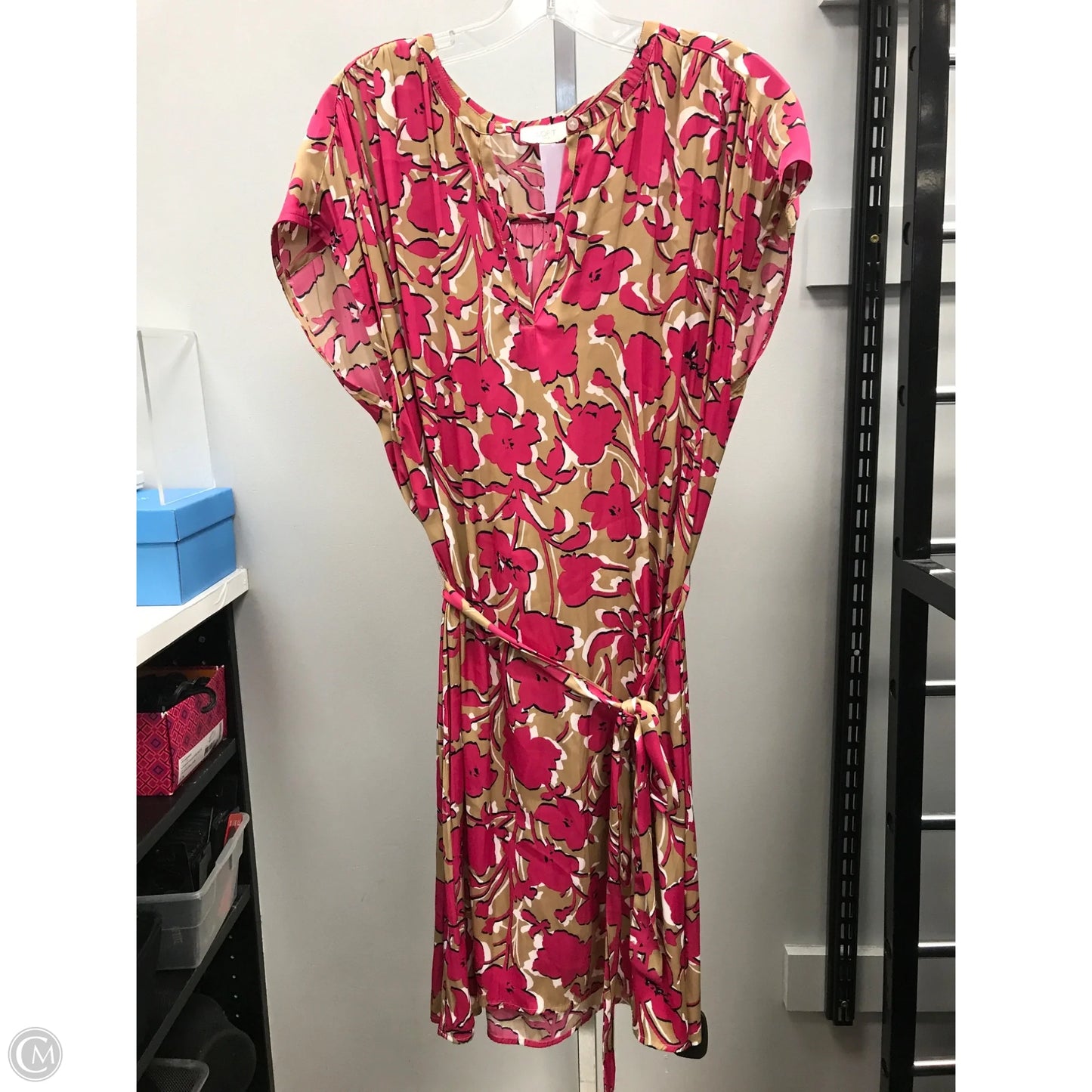 Dress Casual Short By Loft In Pink, Size: Xl