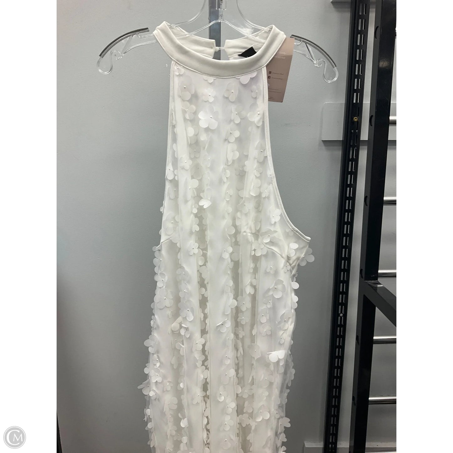 Dress Party Short By Emery Rose In White, Size: 3x