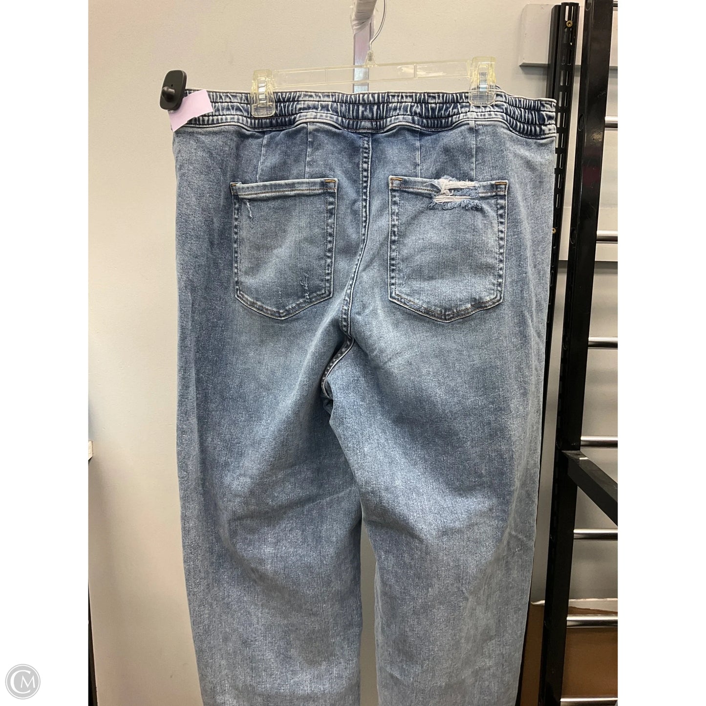 Jeans Straight By Lane Bryant In Blue Denim, Size: 20