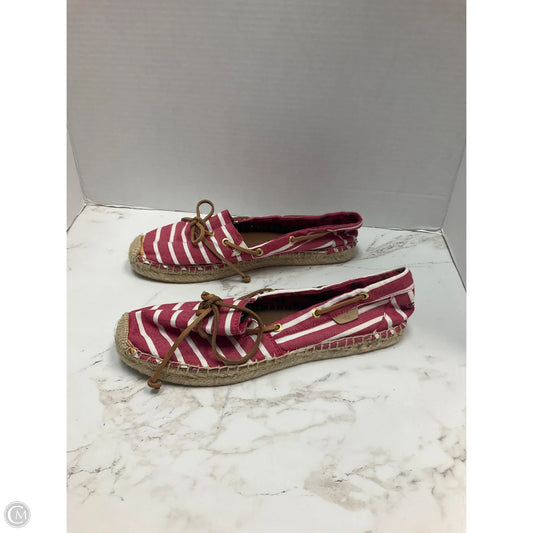 Shoes Flats By Sperry In Red, Size: 7.5