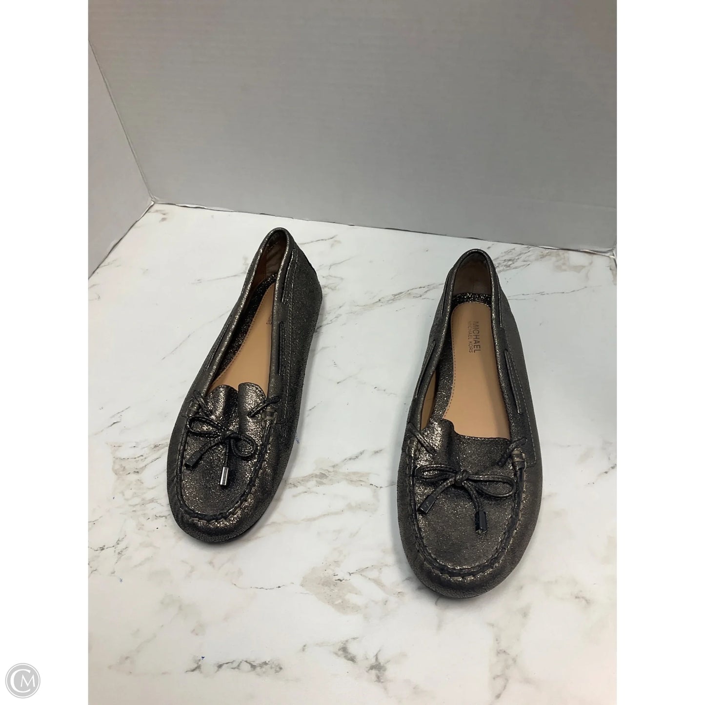 Shoes Flats By Michael By Michael Kors In Bronze, Size: 7.5