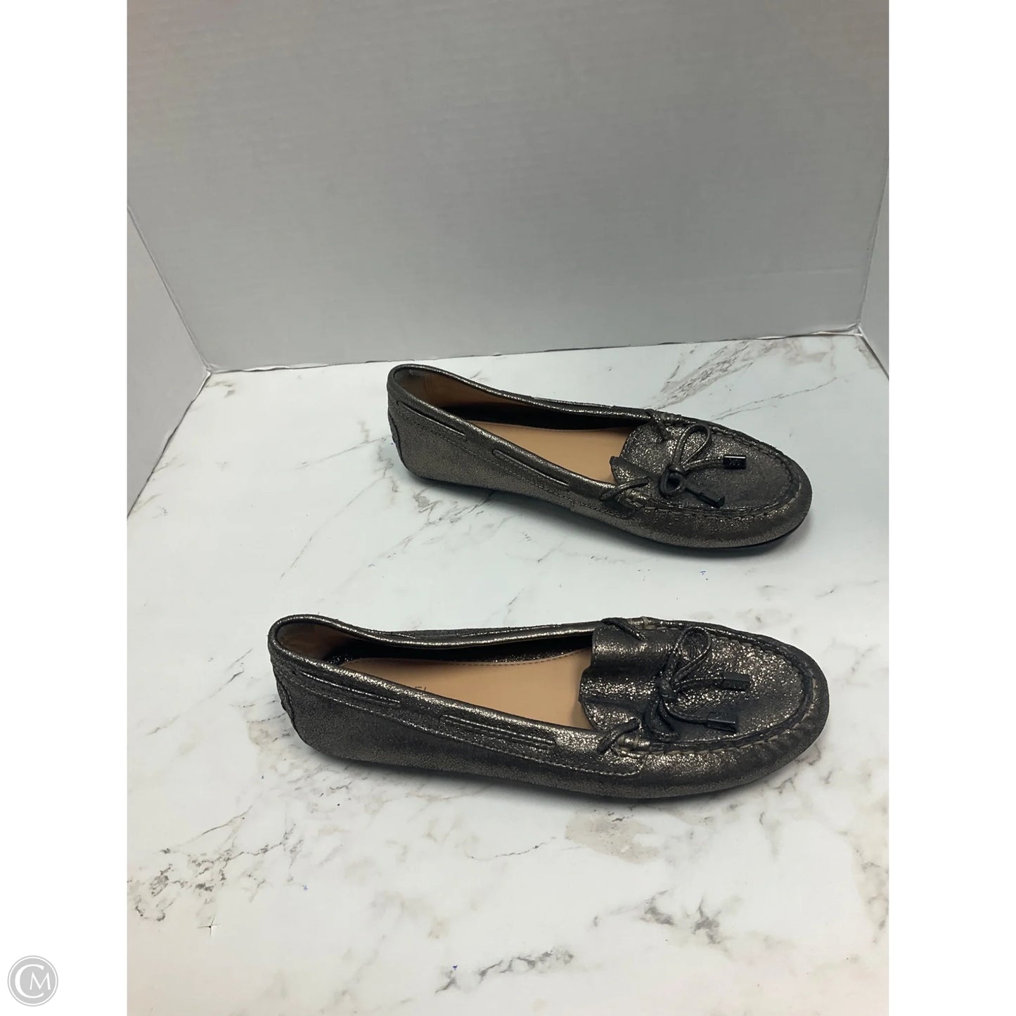 Shoes Flats By Michael By Michael Kors In Bronze, Size: 7.5
