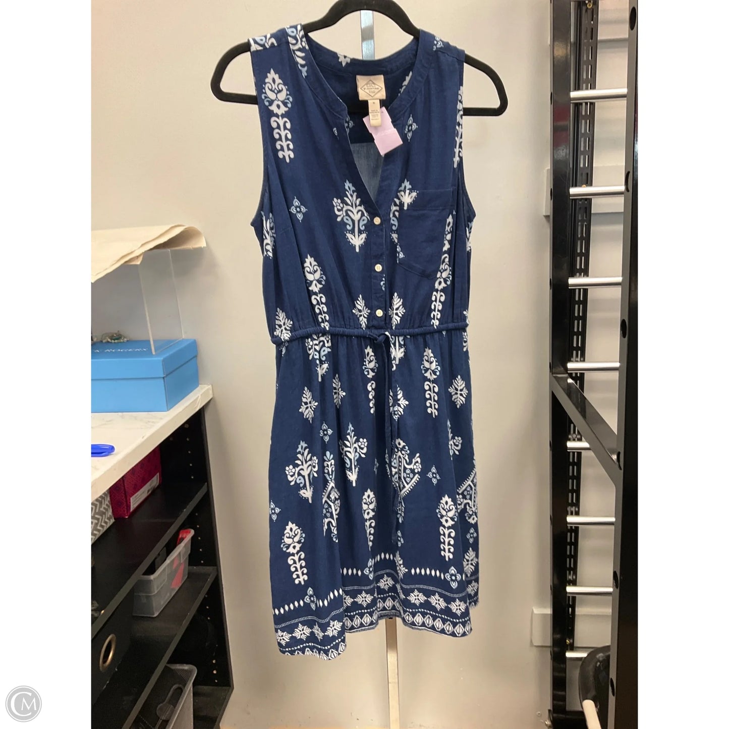 Dress Casual Short By St Johns Bay In Blue, Size: M