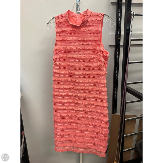Dress Casual Midi By J. Crew In Coral, Size: 4