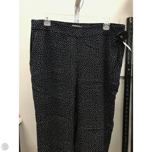 Pants Other By Loft In Polkadot Pattern, Size: L