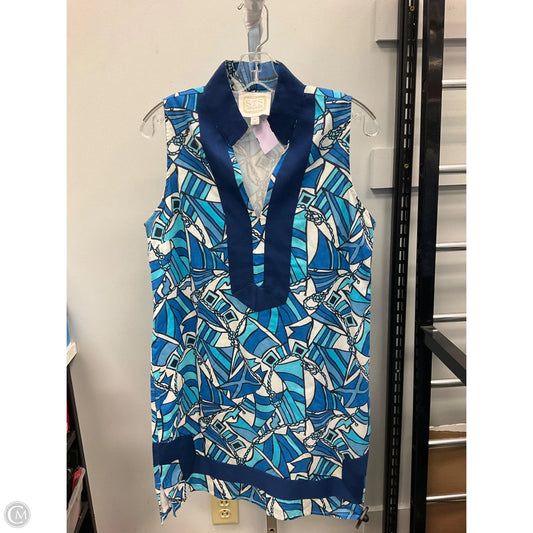 Dress Casual Short By Sail To Sable In Blue, Size: M