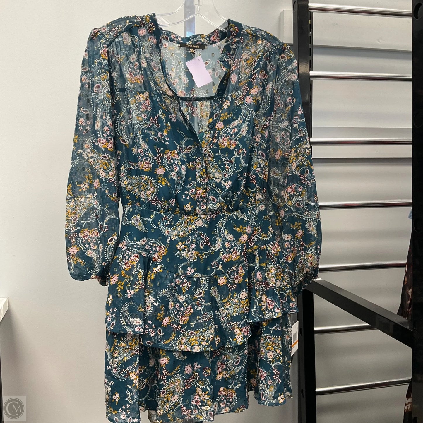 Dress Casual Short By Cmc In Floral Print, Size: S