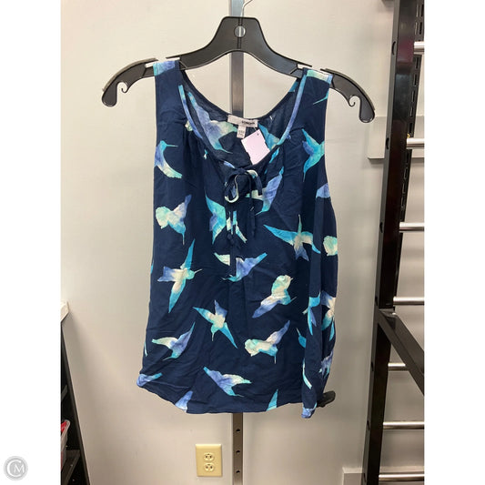 Top Sleeveless By Sonoma In Navy, Size: Xlp