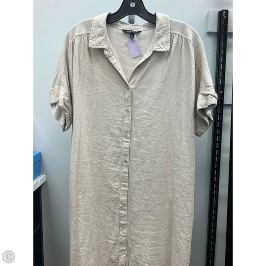Dress Casual Short By Well Worn In Beige, Size: Xl