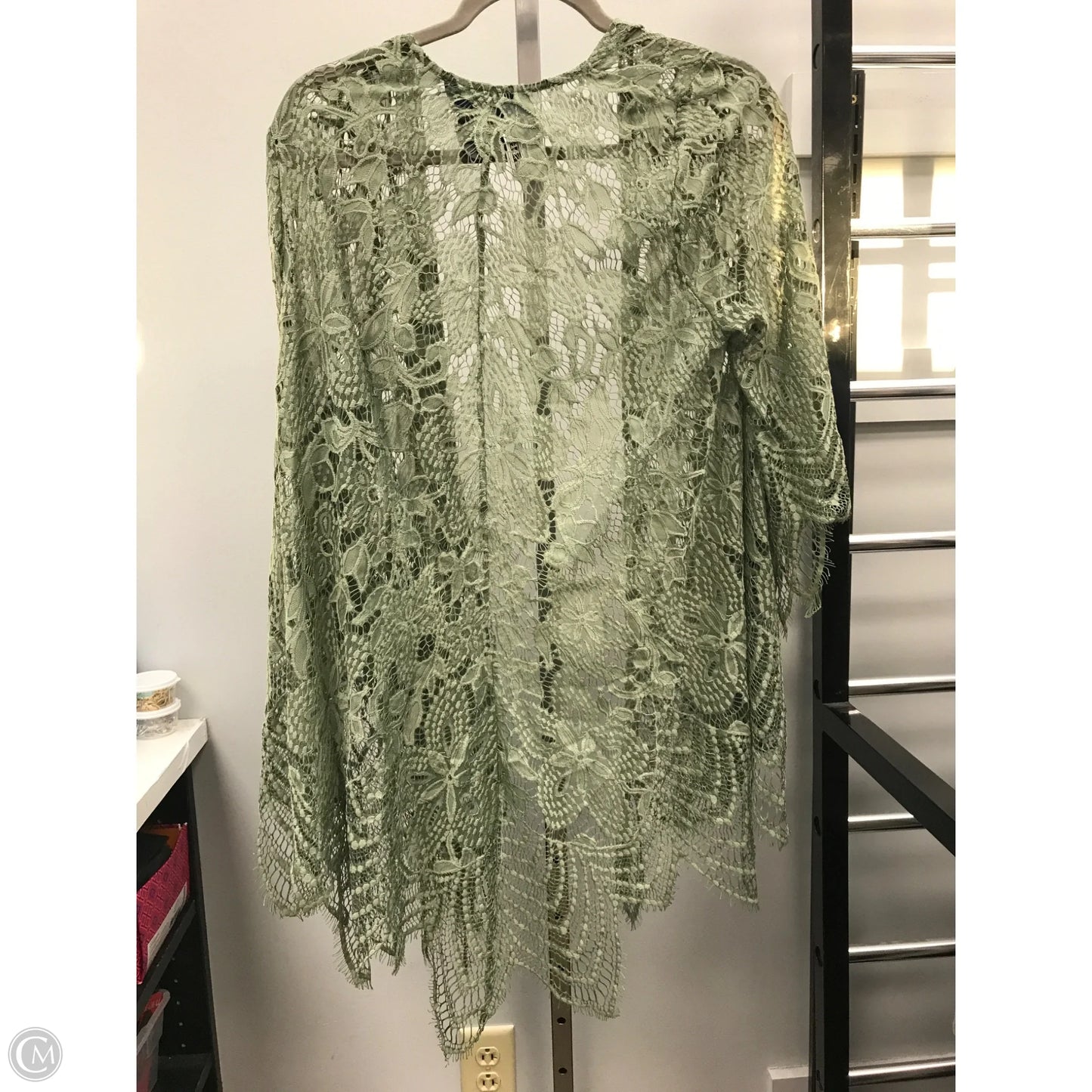 Kimono By Blue Rain In Green, Size: M
