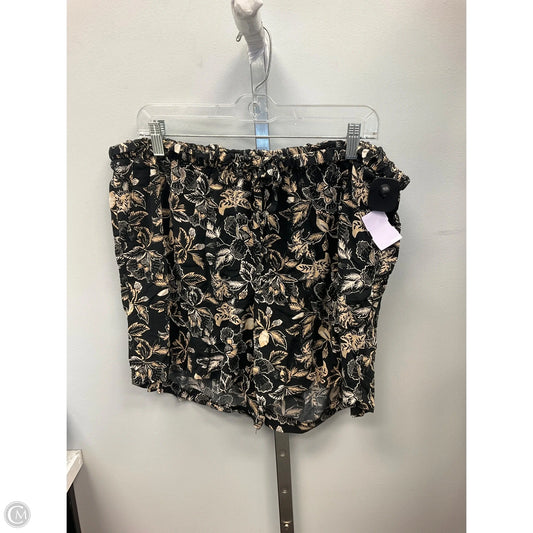 Shorts By Old Navy In Black & Tan, Size: 2x
