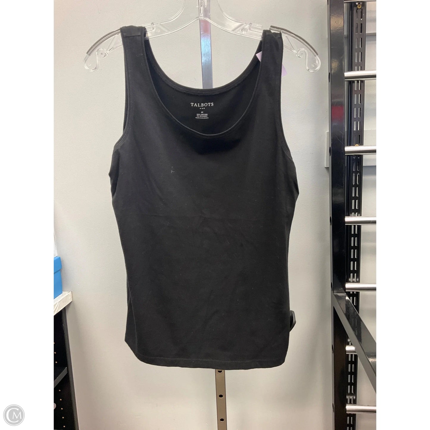 Tank Top By Talbots In Black, Size: M