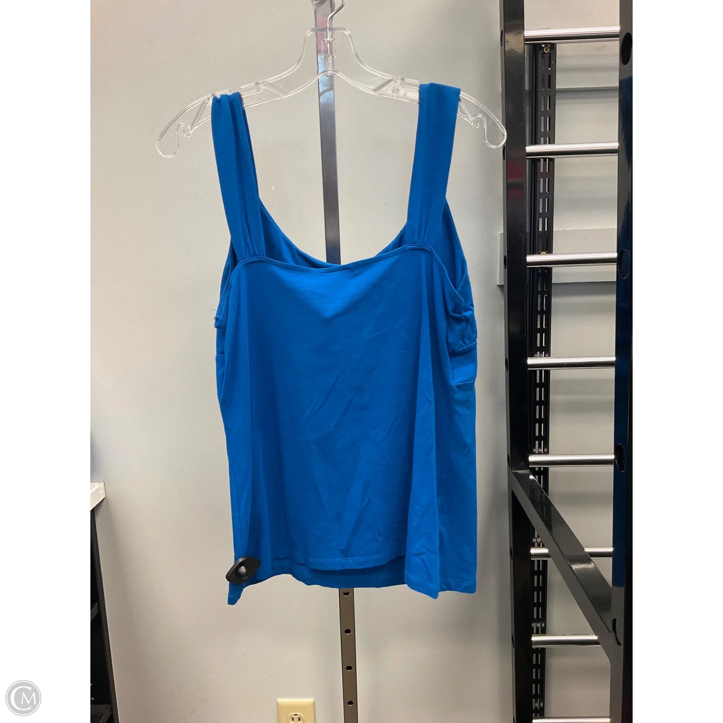 Top Sleeveless By Ann Taylor In Blue, Size: L