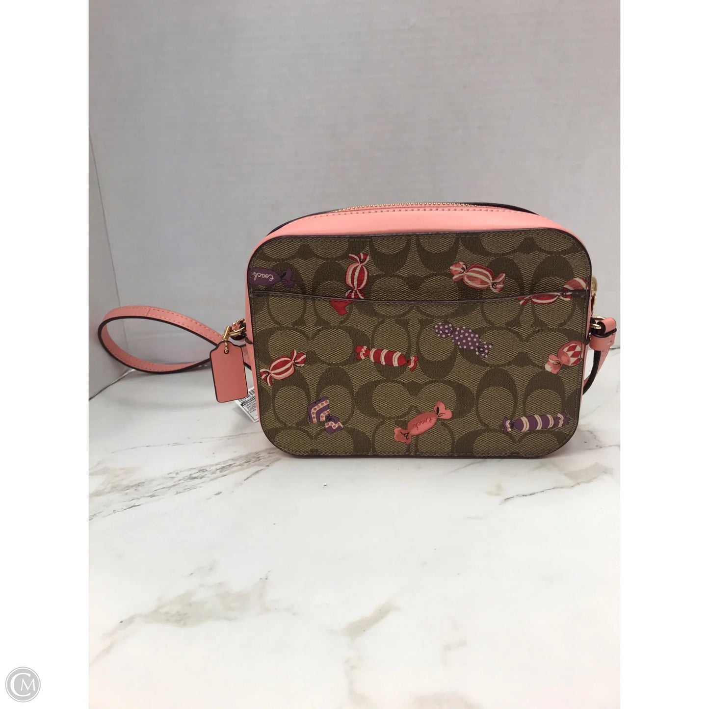 Crossbody Designer By Coach, Size: Small