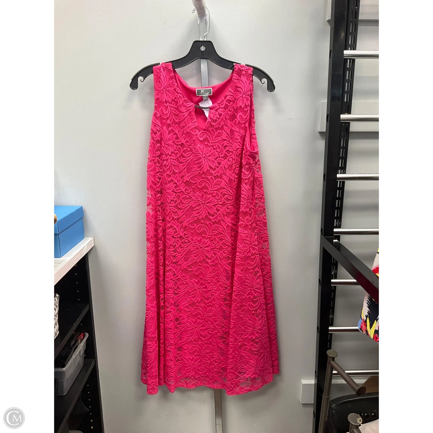 Dress Party Short By Jm Collections In Pink, Size: L