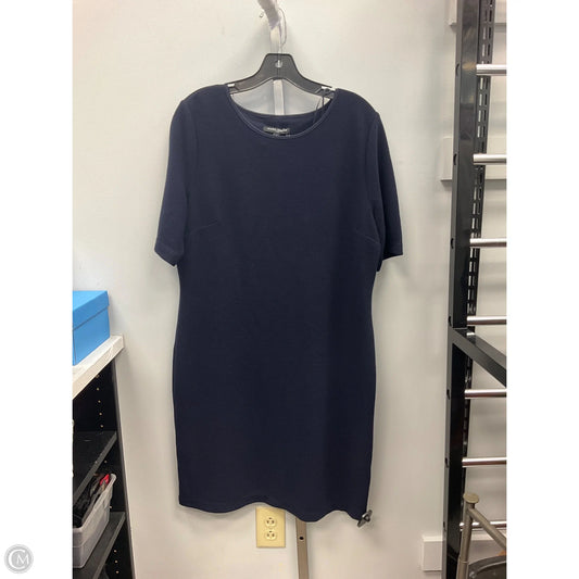 Dress Casual Short By Mario Serrani In Navy, Size: L