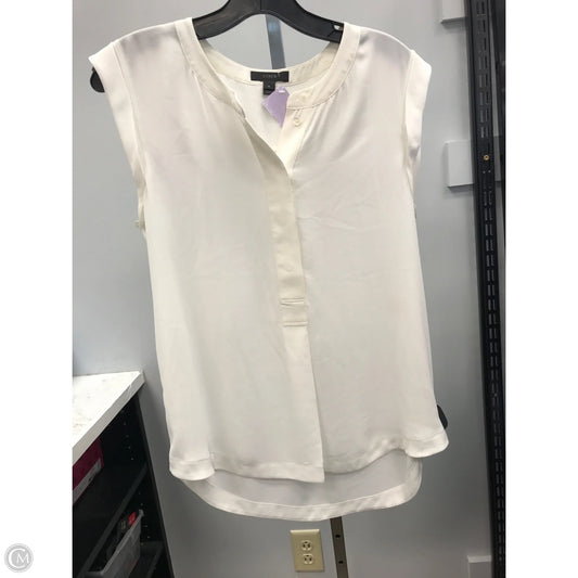 Top Sleeveless By J. Crew In Cream, Size: 4