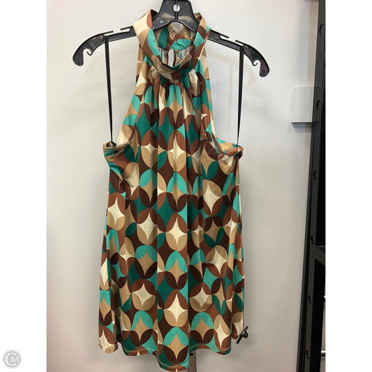 Top Sleeveless By Jonathan Martin In Multi-colored, Size: Xl