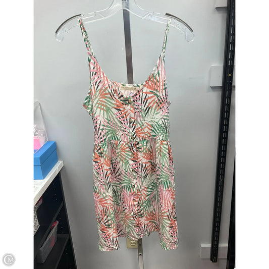 Dress Casual Short By Cmc In Tropical Print, Size: M