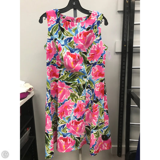 Dress Casual Short By Agb In Floral Print, Size: 10