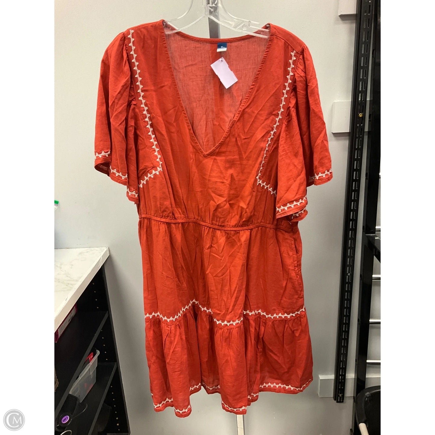 Dress Casual Short By Old Navy In Copper, Size: Xl