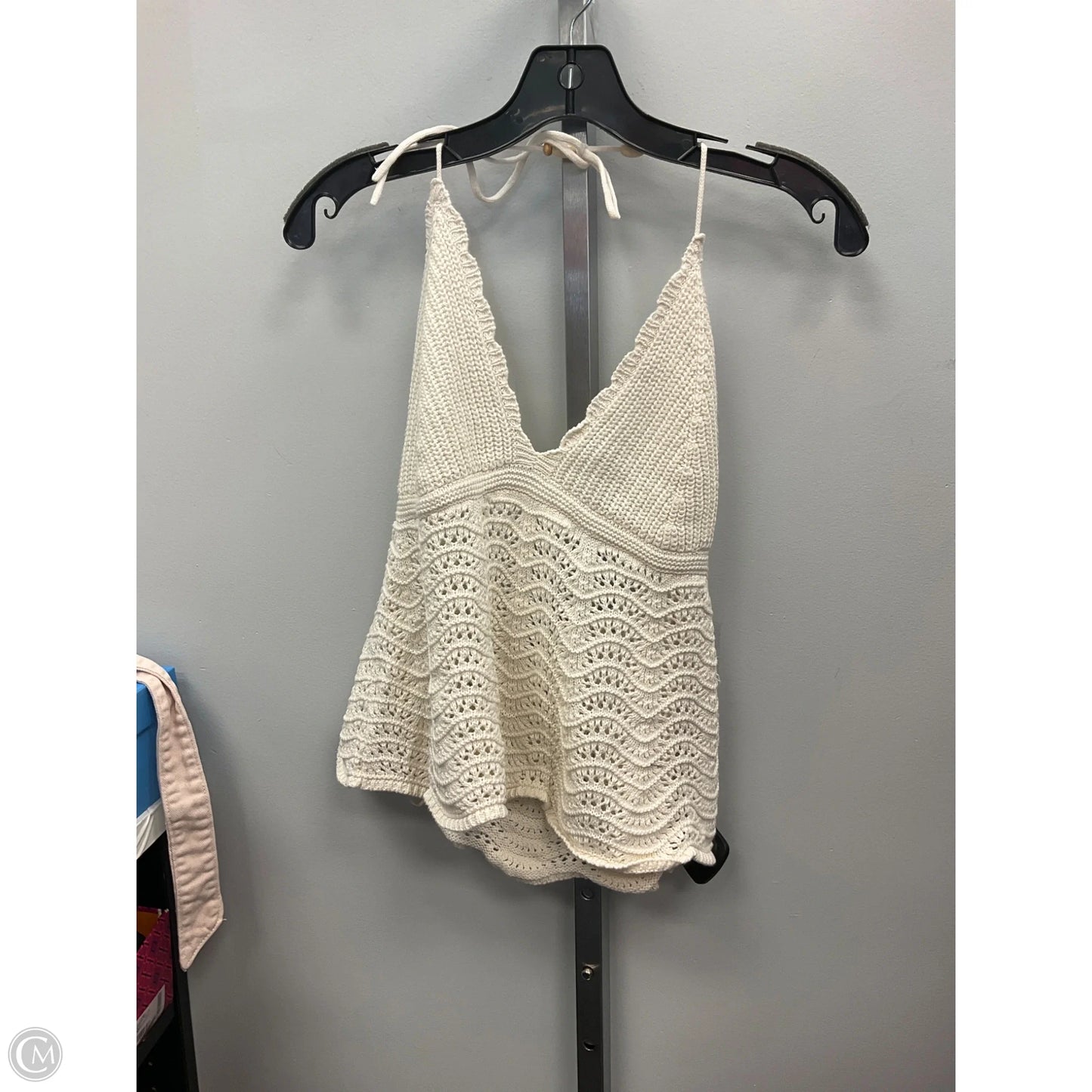 Top Sleeveless By Wild Fable In Cream, Size: M