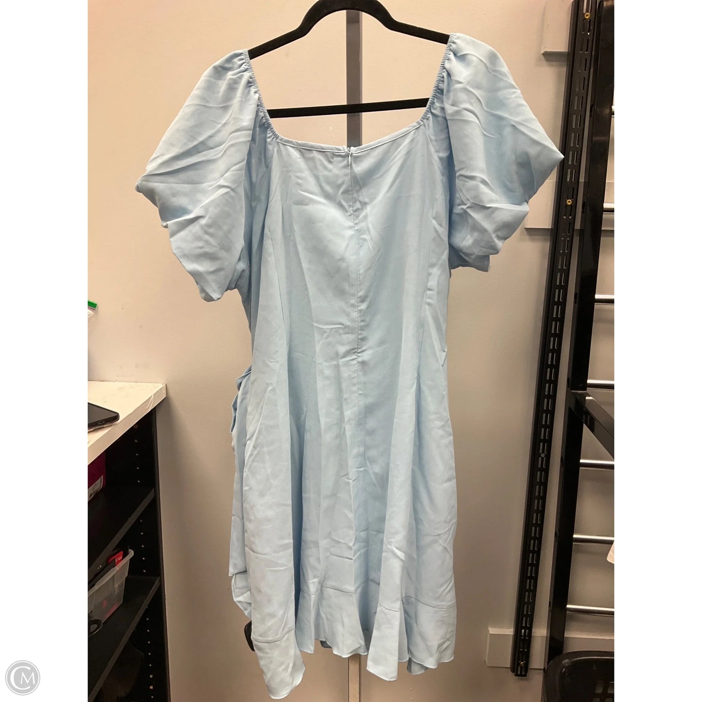 Dress Casual Short By Cmc In Blue, Size: Xxl