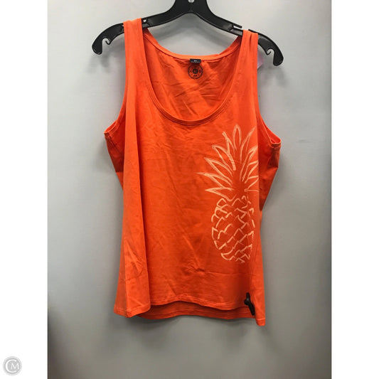 Tank Top By Cmc In Orange, Size: Xl