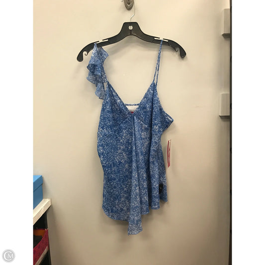 Top Sleeveless By Thalia Sodi In Blue, Size: L