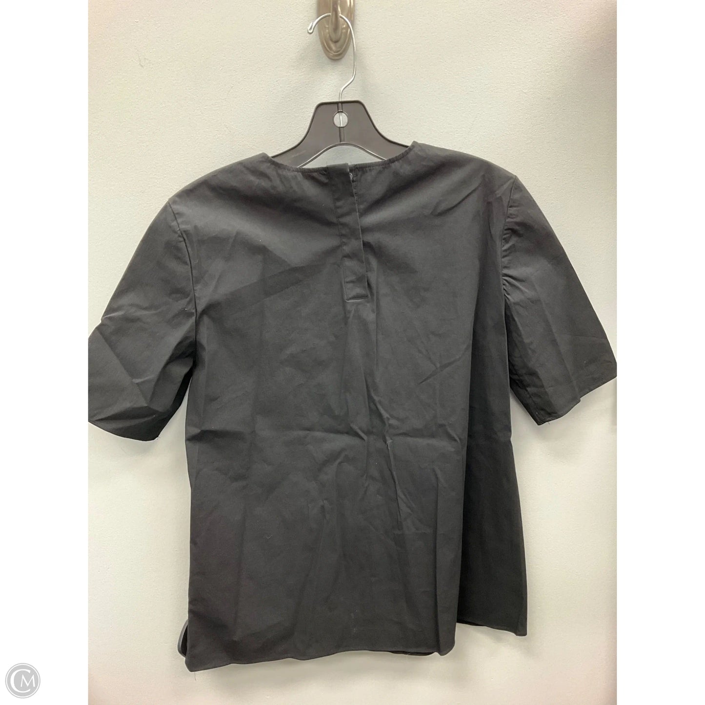 Top Short Sleeve By Zara In Black, Size: Xs