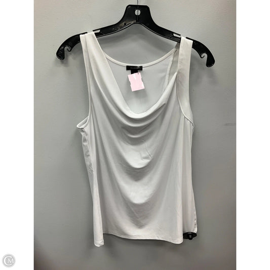 Top Sleeveless By Halogen In White, Size: Xs