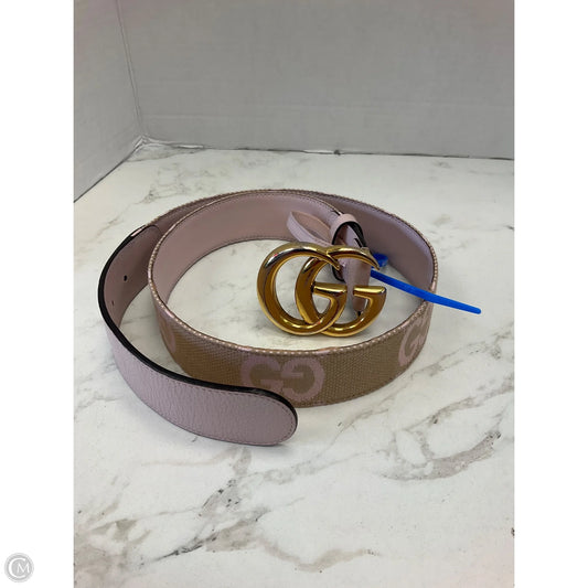Belt Luxury Designer By Gucci, Size: Small